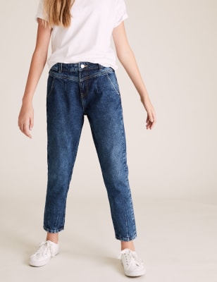 barrel leg jeans