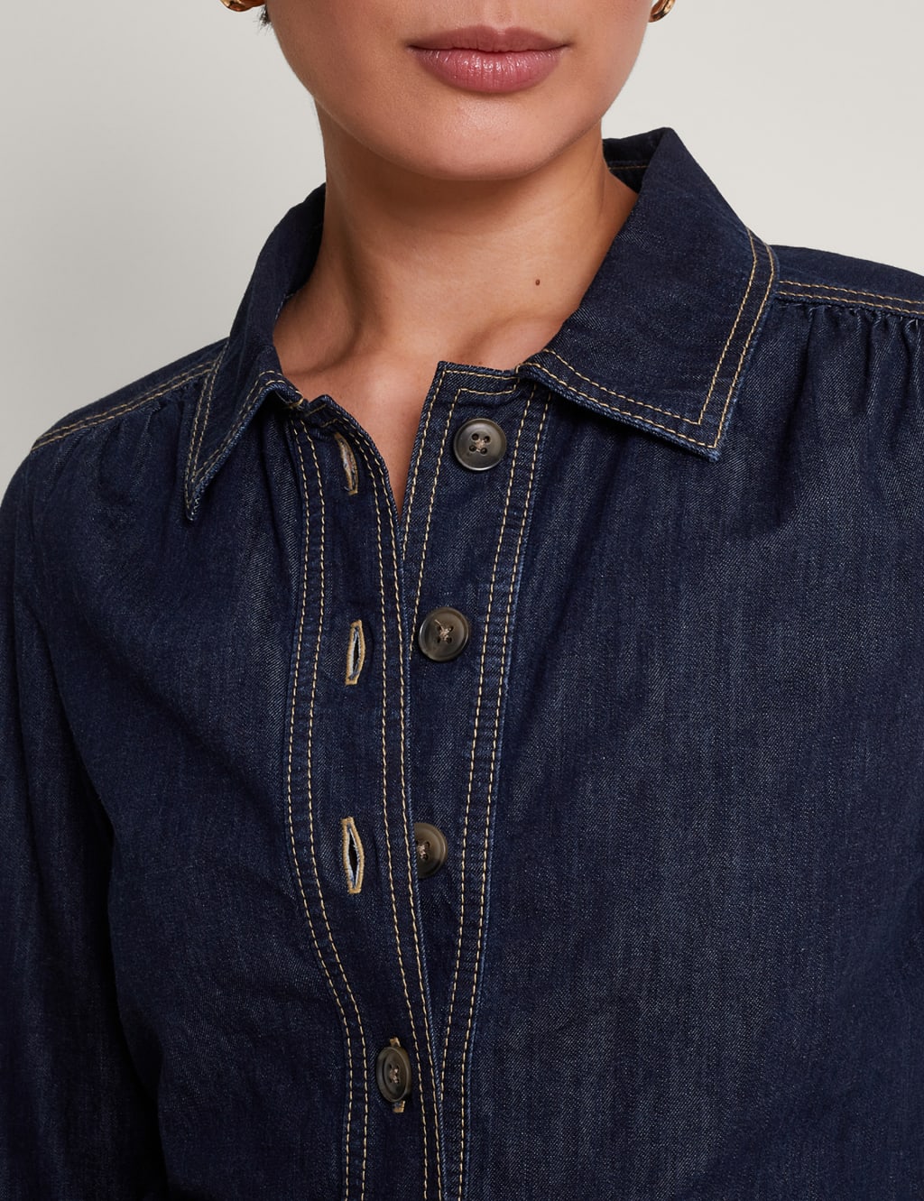 Monsoon denim jumpsuit 2025