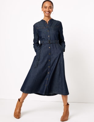 m&s denim shirt ladies