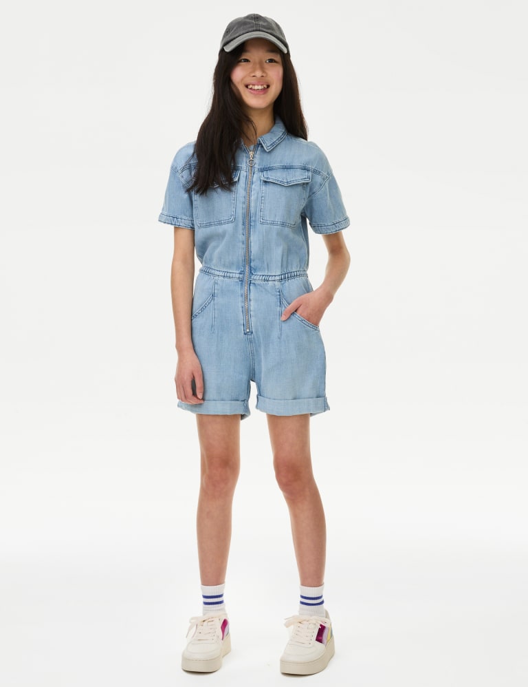 Denim Boiler Suit (6-16 Yrs) 1 of 4