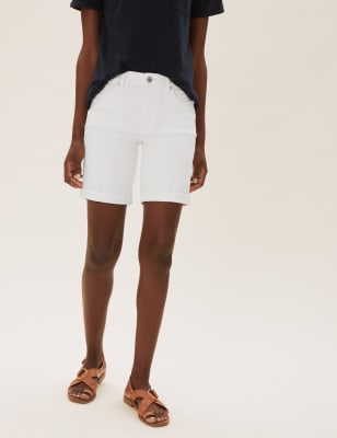m&s ladies denim shorts