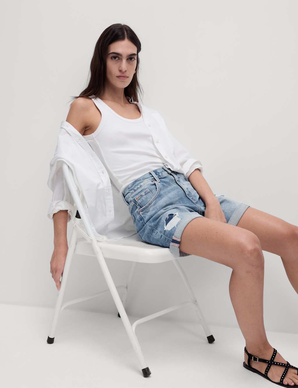 Denim Boyfriend Shorts 5 of 6