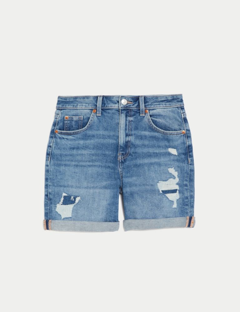 Denim Boyfriend Shorts | M&S Collection | M&S