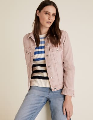 marks and spencer oversized denim jacket