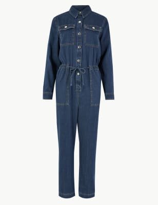 Denim jumpsuit hot sale m&s