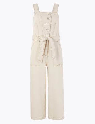 marks and spencer denim boiler suit