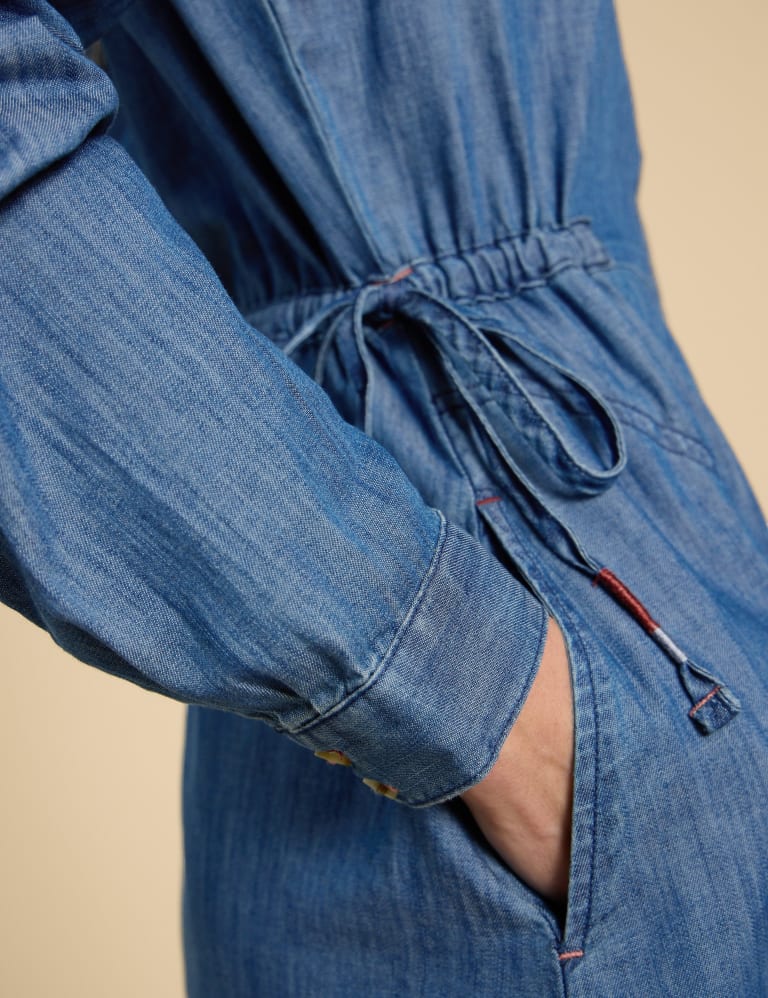 M&s denim shirt dress shop