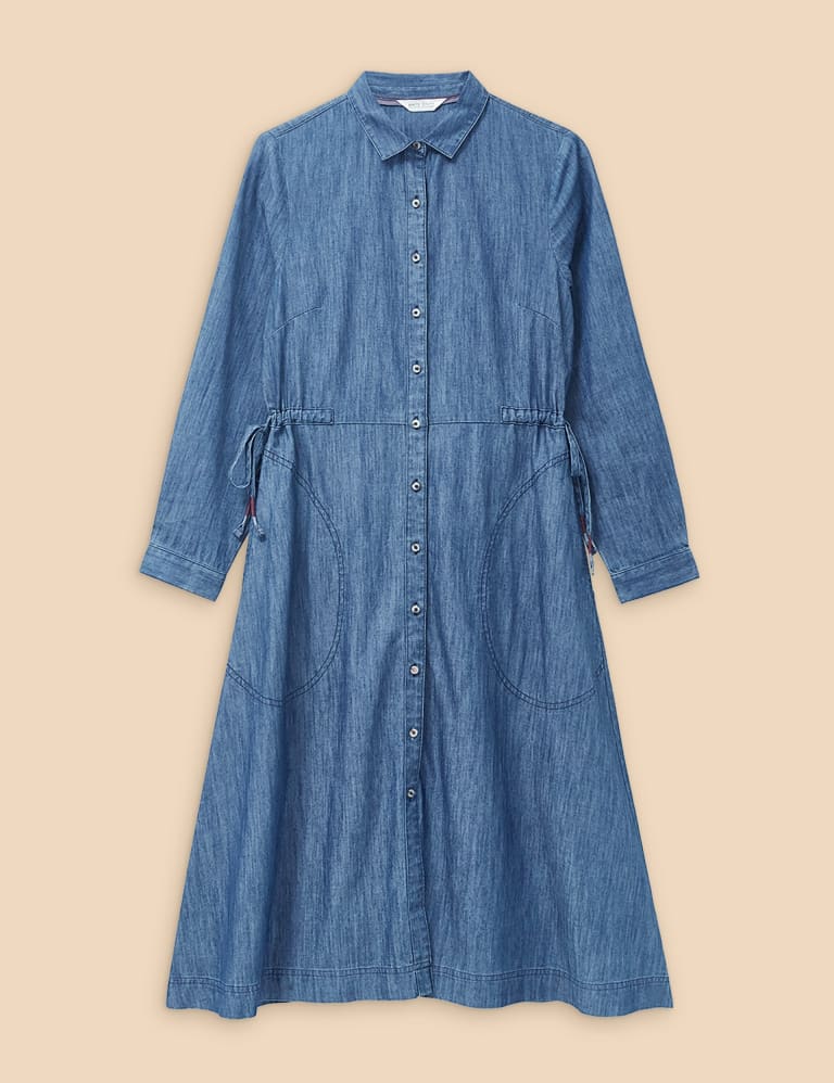Denim shirt dress marks and spencer sales