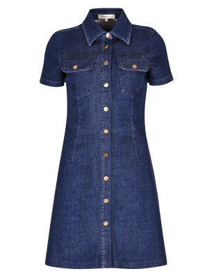 Marks and spencer denim dress hot sale limited edition