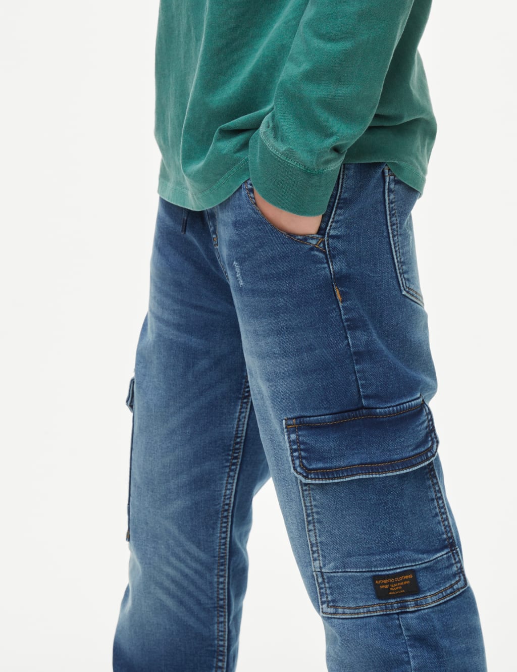 Cargo jogger jeans on sale