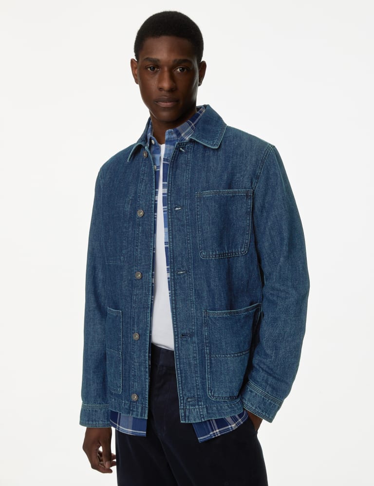 Denim Chore Jacket 1 of 7