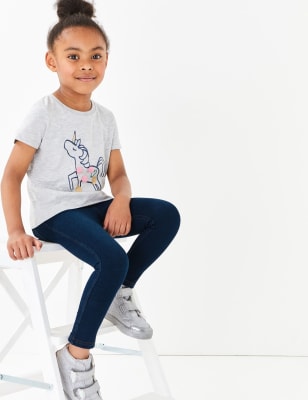 marks and spencer jeggings with elasticated waist