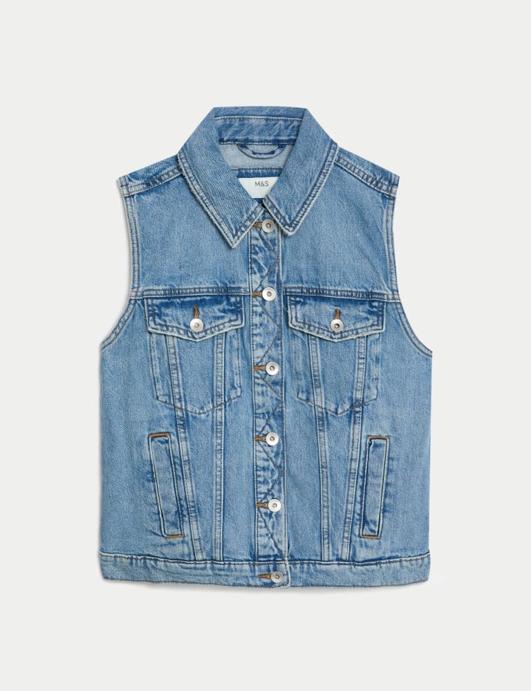 M&s sleeveless jacket sale
