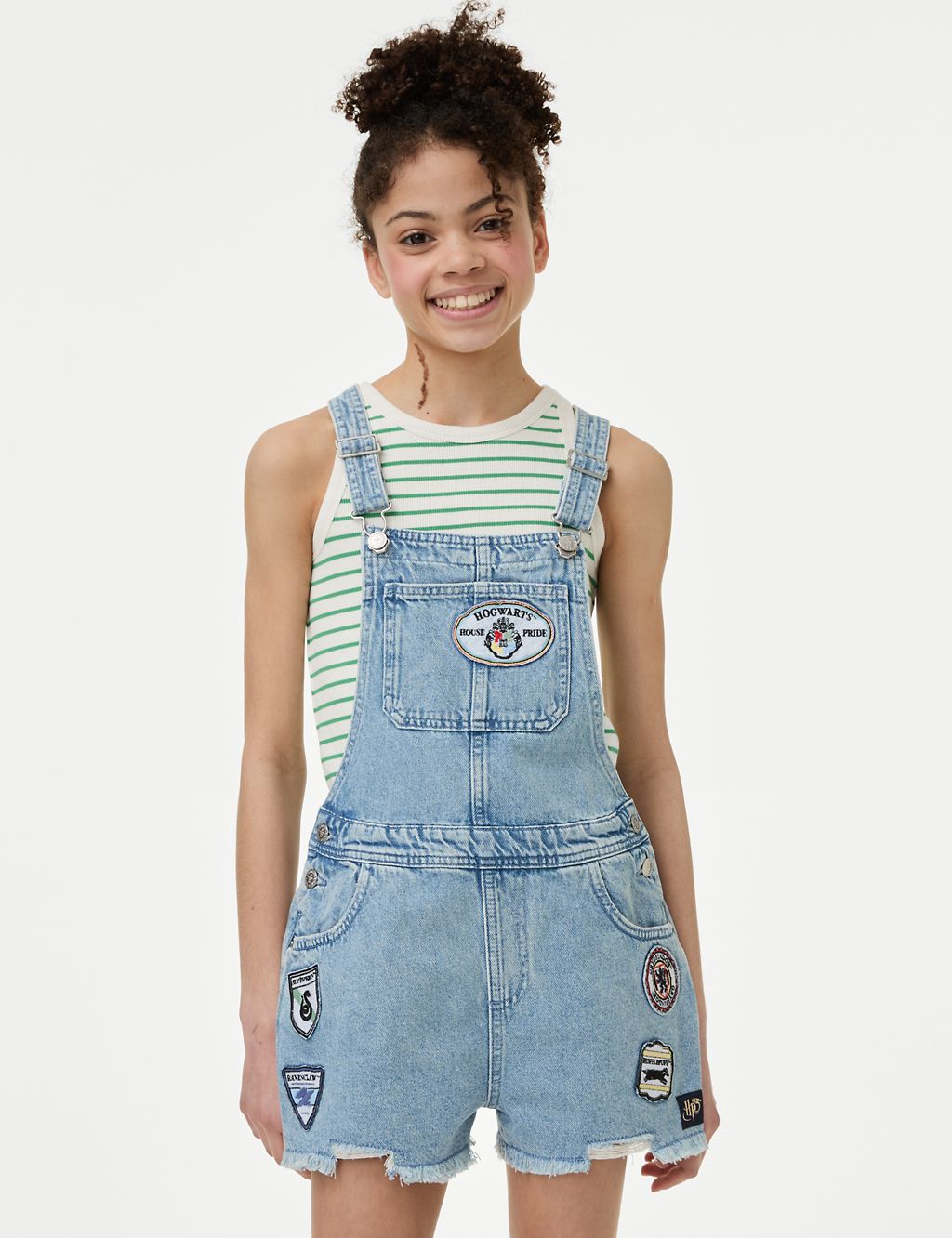 Denim Harry Potter™ Dungarees (6-16 Yrs) 2 of 6