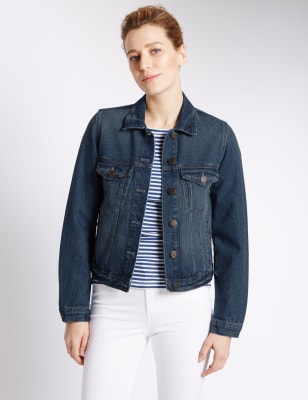 m&s womens denim jacket