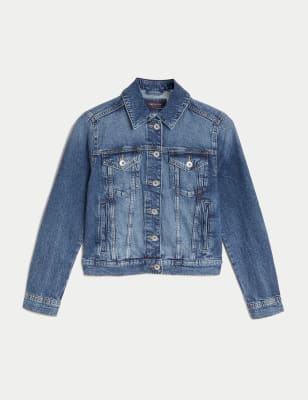 marks and spencer petite denim jacket