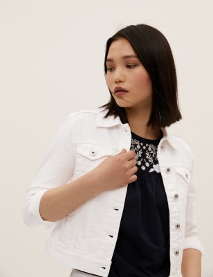 marks and spencer ladies denim jacket