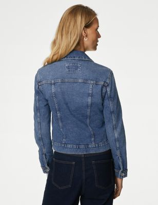 Denim Jacket with Stretch