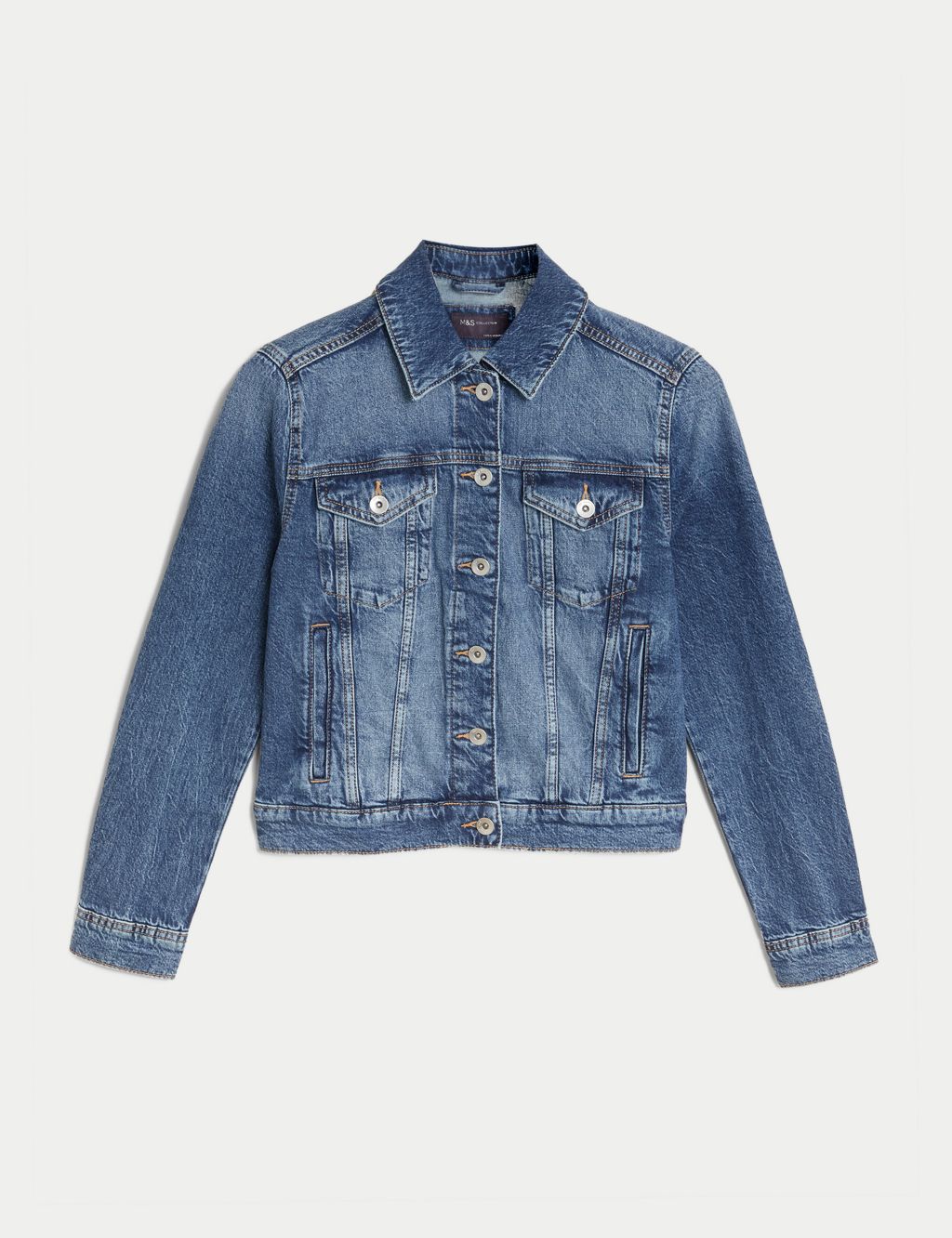 Buy Denim Jacket with Stretch | M&S Collection | M&S