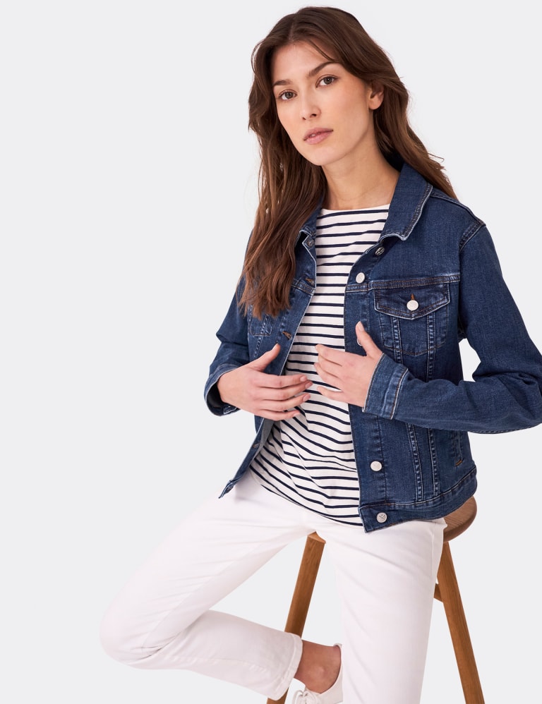 Marks and spencer top petite denim jacket
