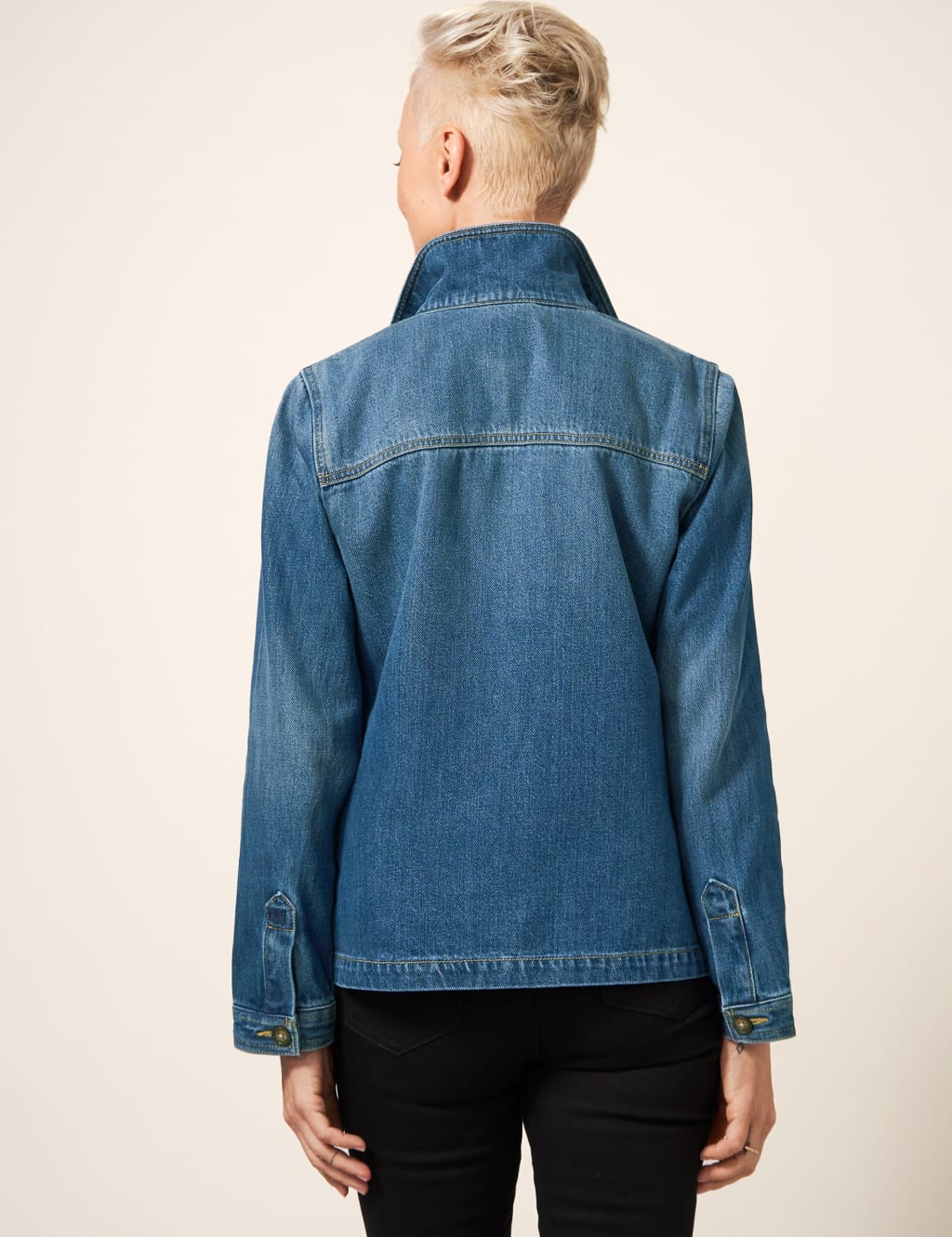 White stuff online denim jacket