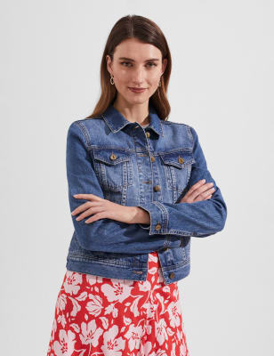 Oasis betty denim jacket hotsell