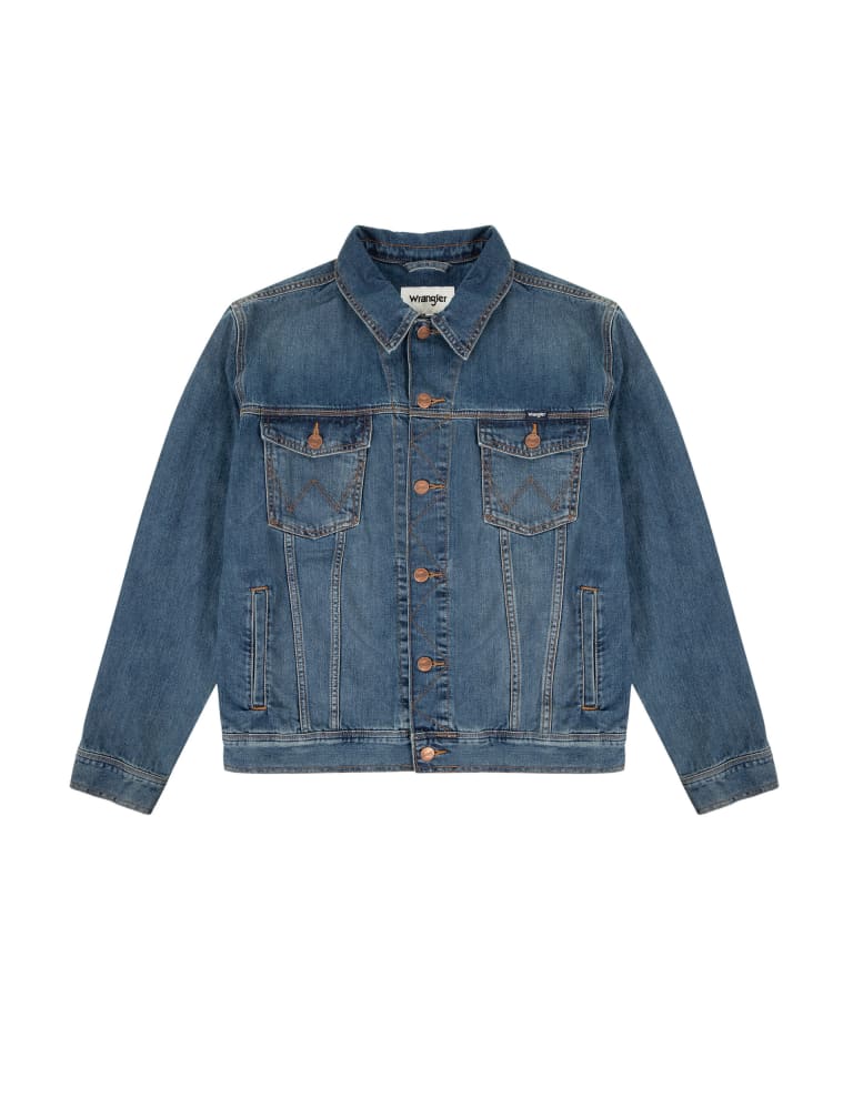 Vans wrangler denim jacket on sale