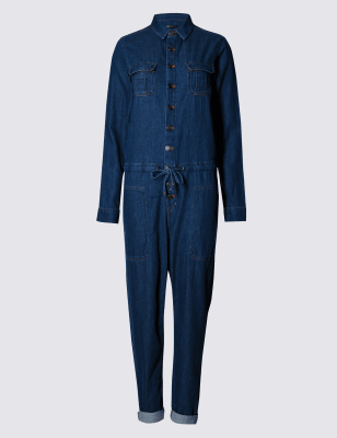 M&s denim hot sale jumpsuit