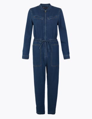 denim jumpsuit size 16