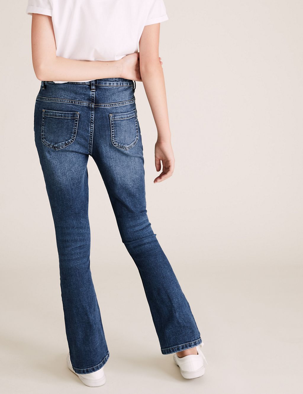 Denim Kickflare Jeans (6-16 Yrs) 2 of 3