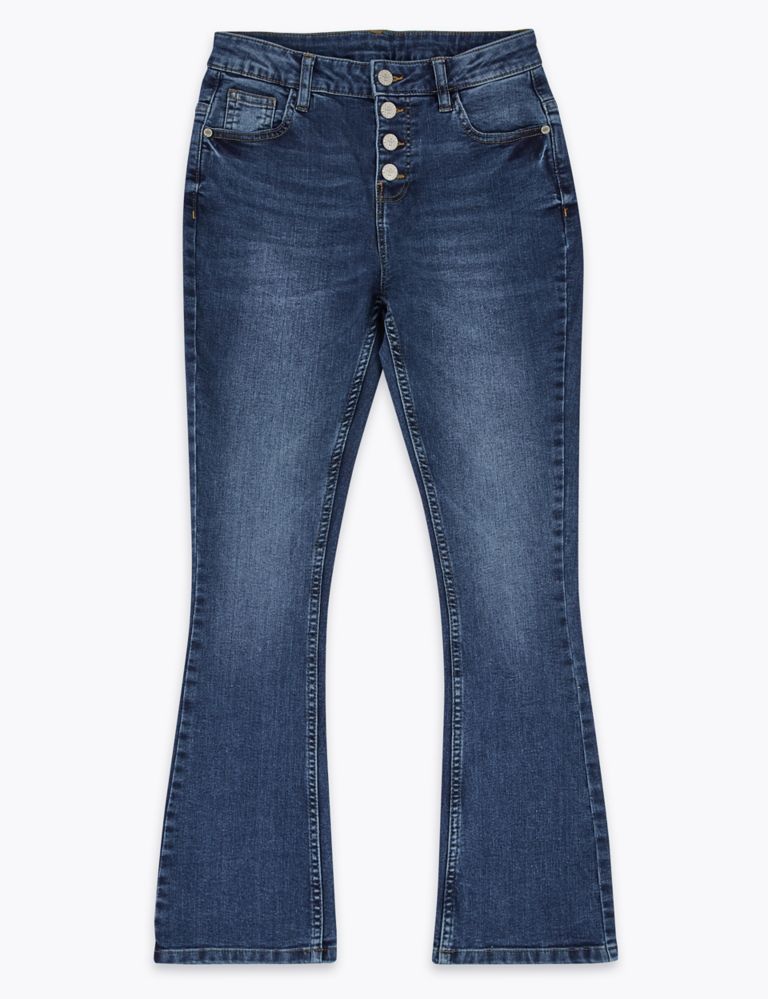 Denim Kickflare Jeans (6-16 Yrs) 2 of 3