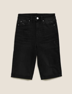 m&s womens long shorts