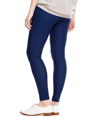 Denim coloured hot sale leggings