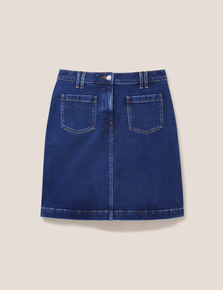 Marks and spencer a line denim skirt hot sale