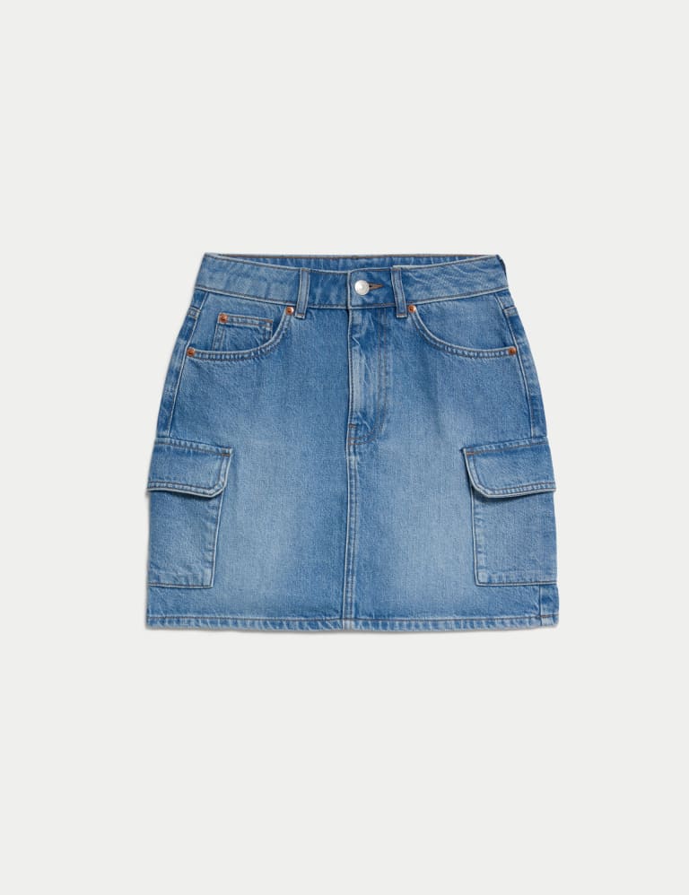 Long denim skirts on sale marks and spencer