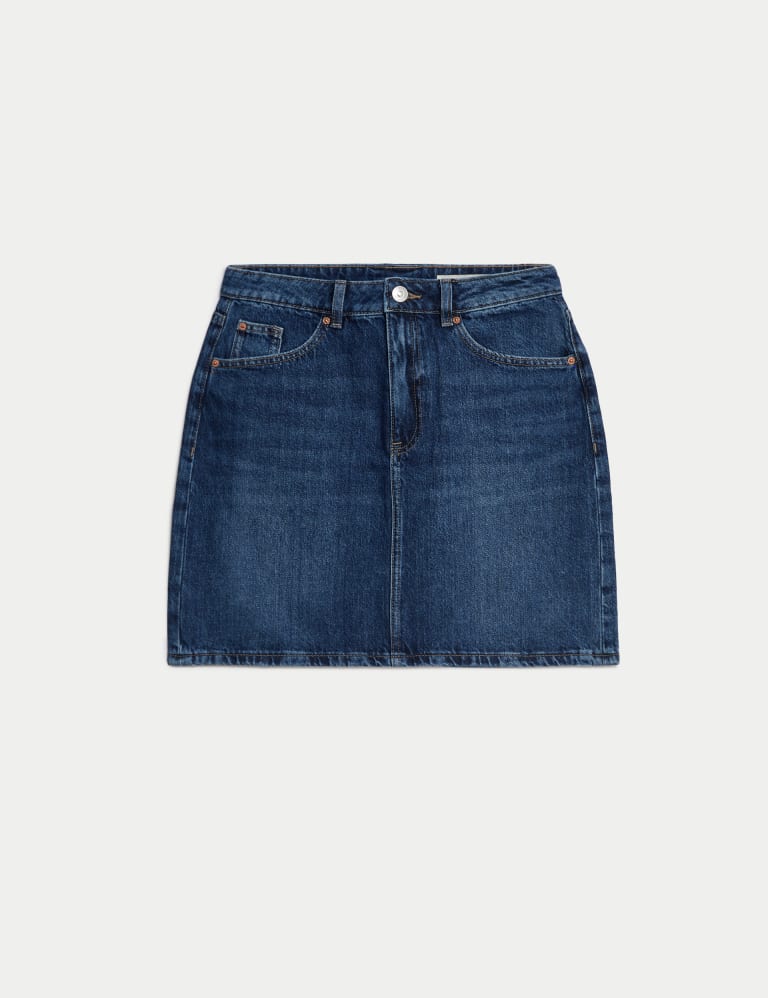 Denim skirt m&s discount