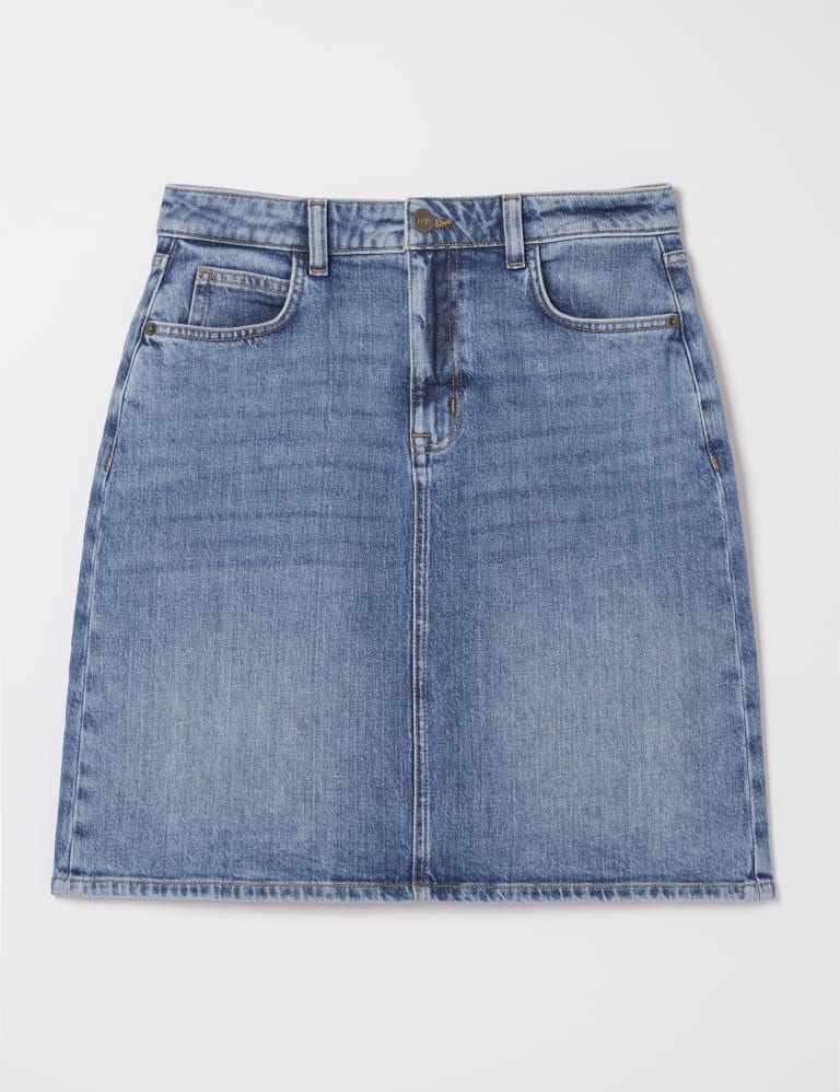 Denim Mini Skirt