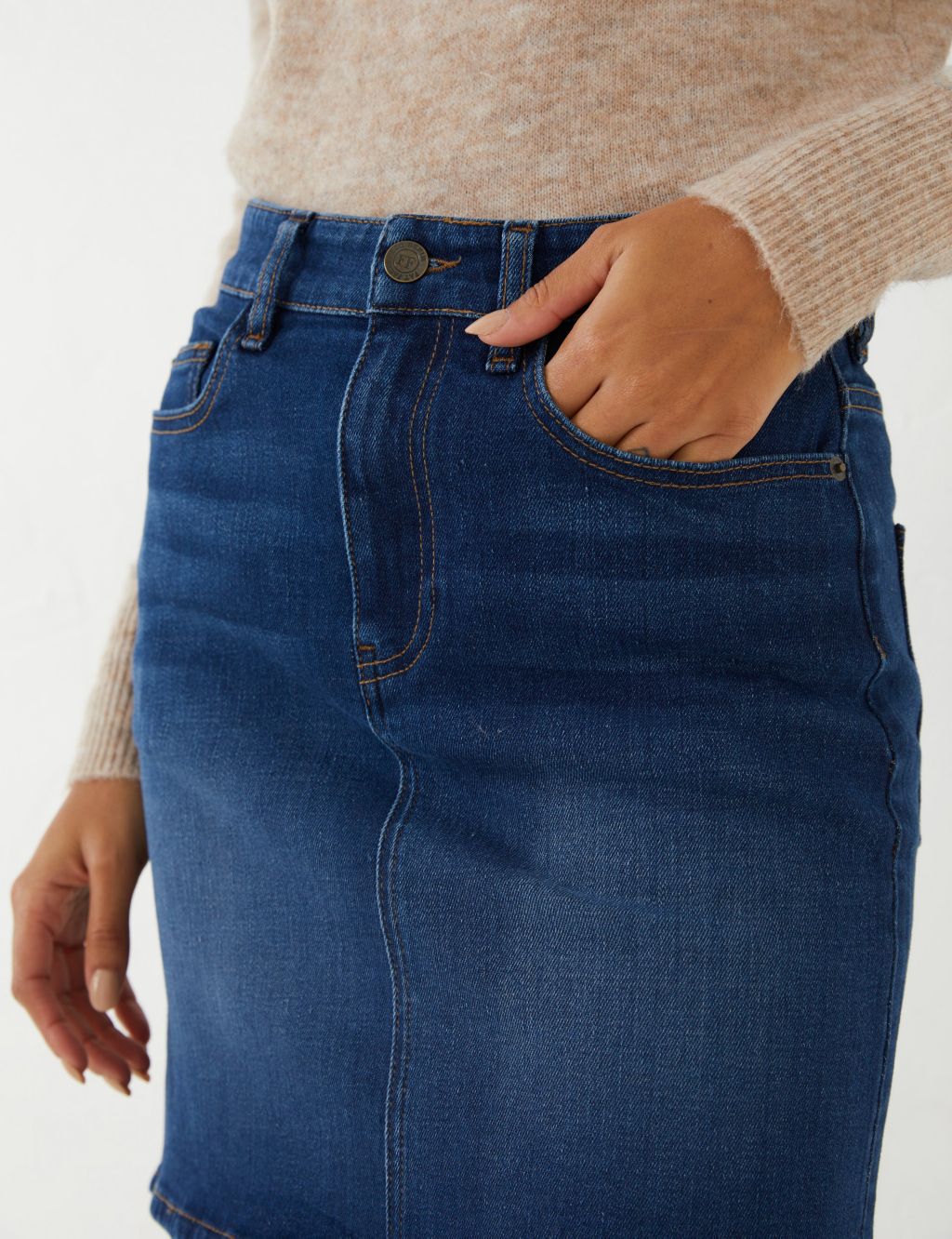 Buy Denim Mini Skirt | FatFace | M&S