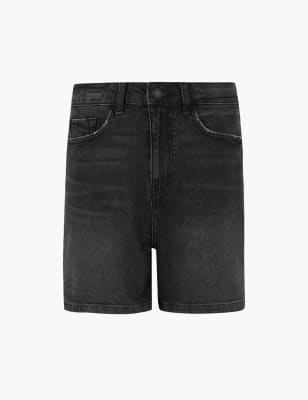 Women's Mom Shorts - Black