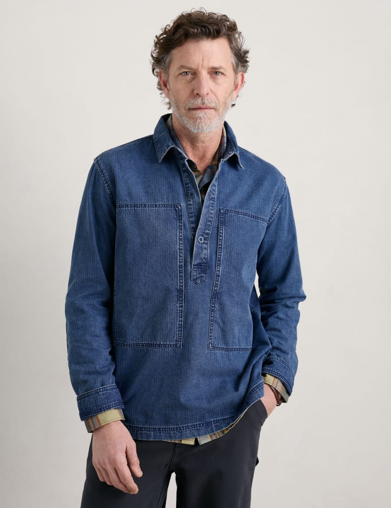 Orslow pw hotsell pullover shirt jacket