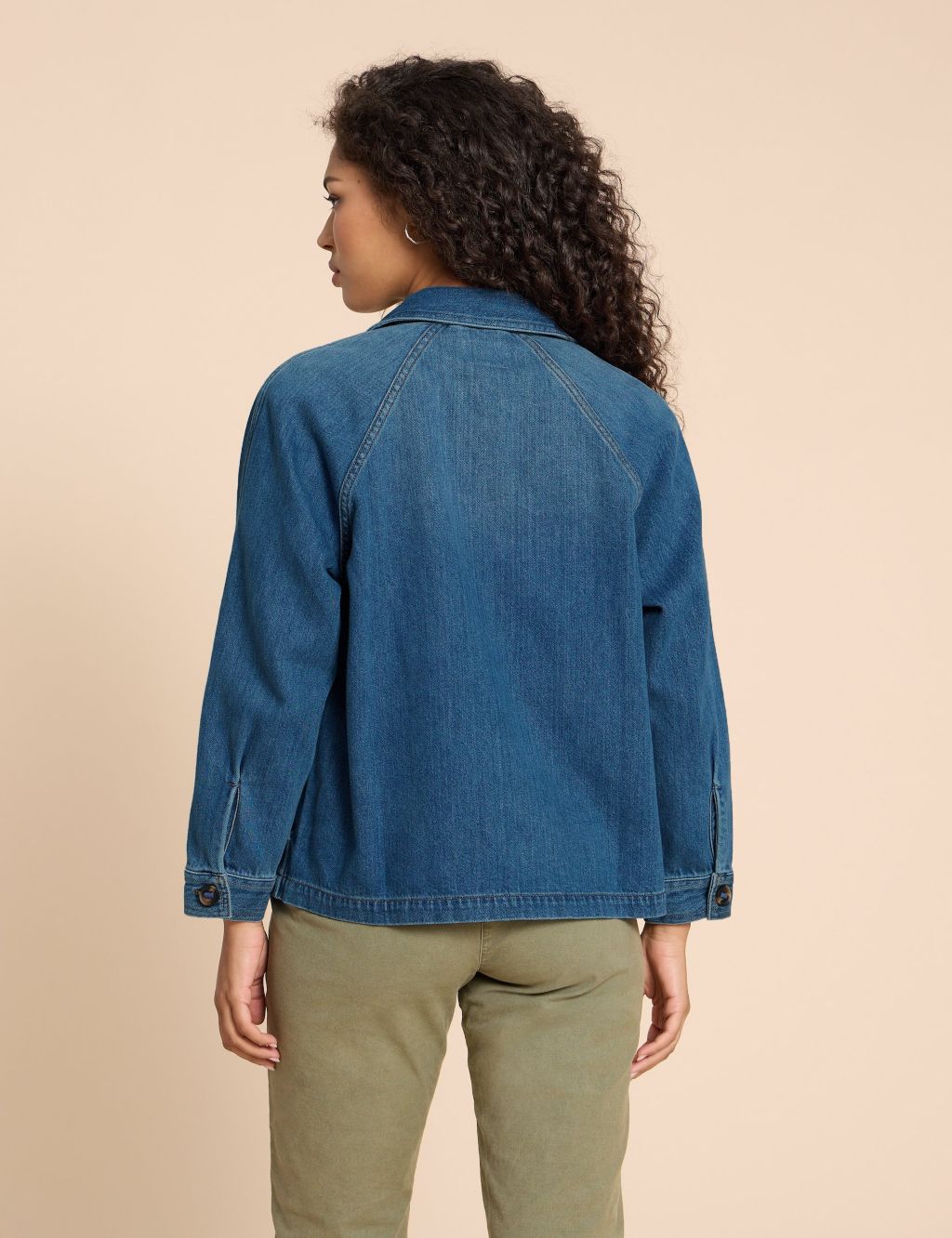 Denim Relaxed Jacket 1 of 5