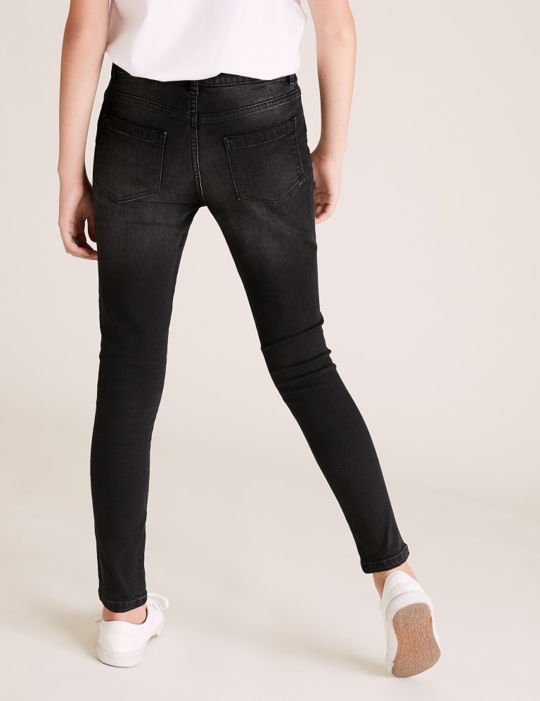 Glitter side best sale stripe jeans