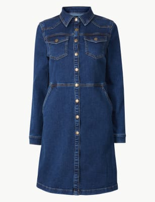 m&s denim shirt ladies