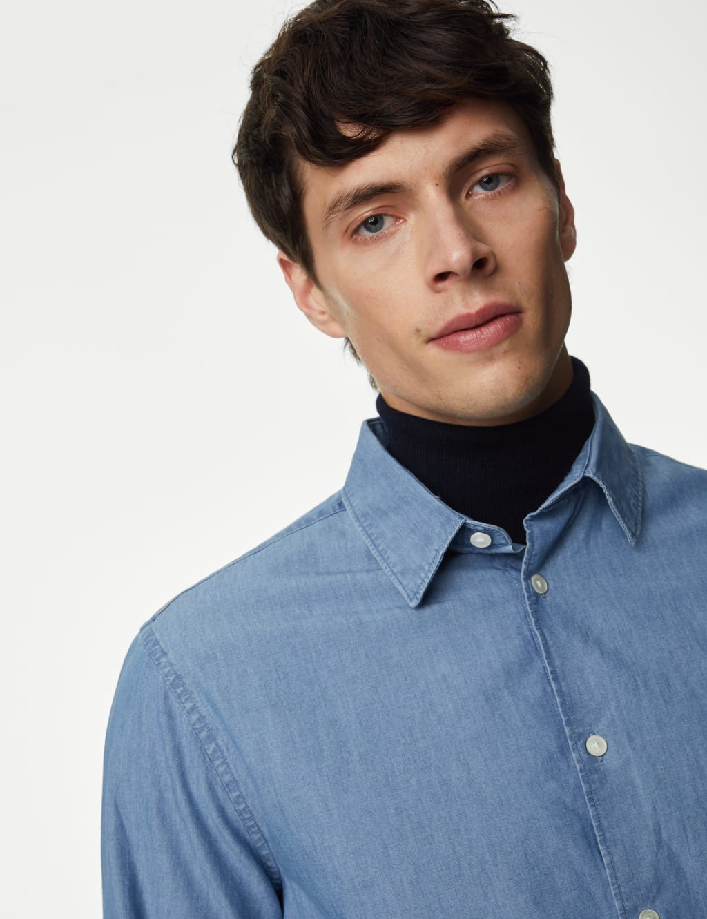 Lacoste on sale denim shirt