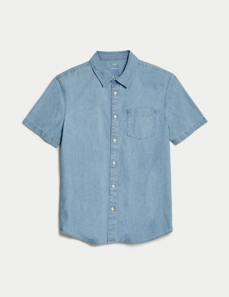 Marks and spencer mens short sleeve shirts shop