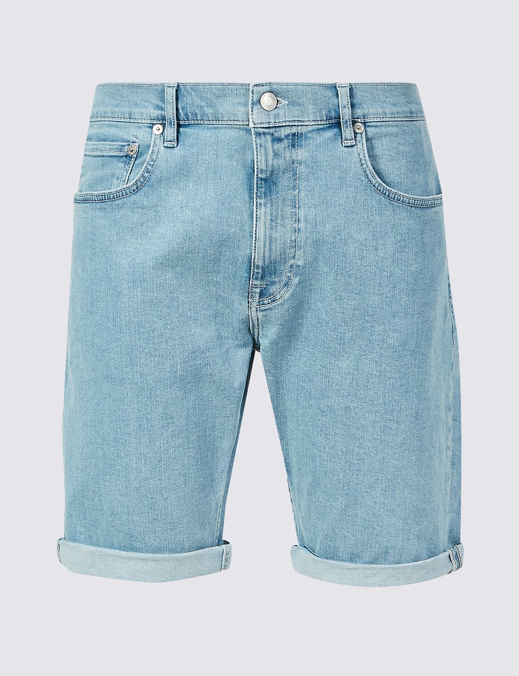 Denim Shorts with Stretch 1 of 4