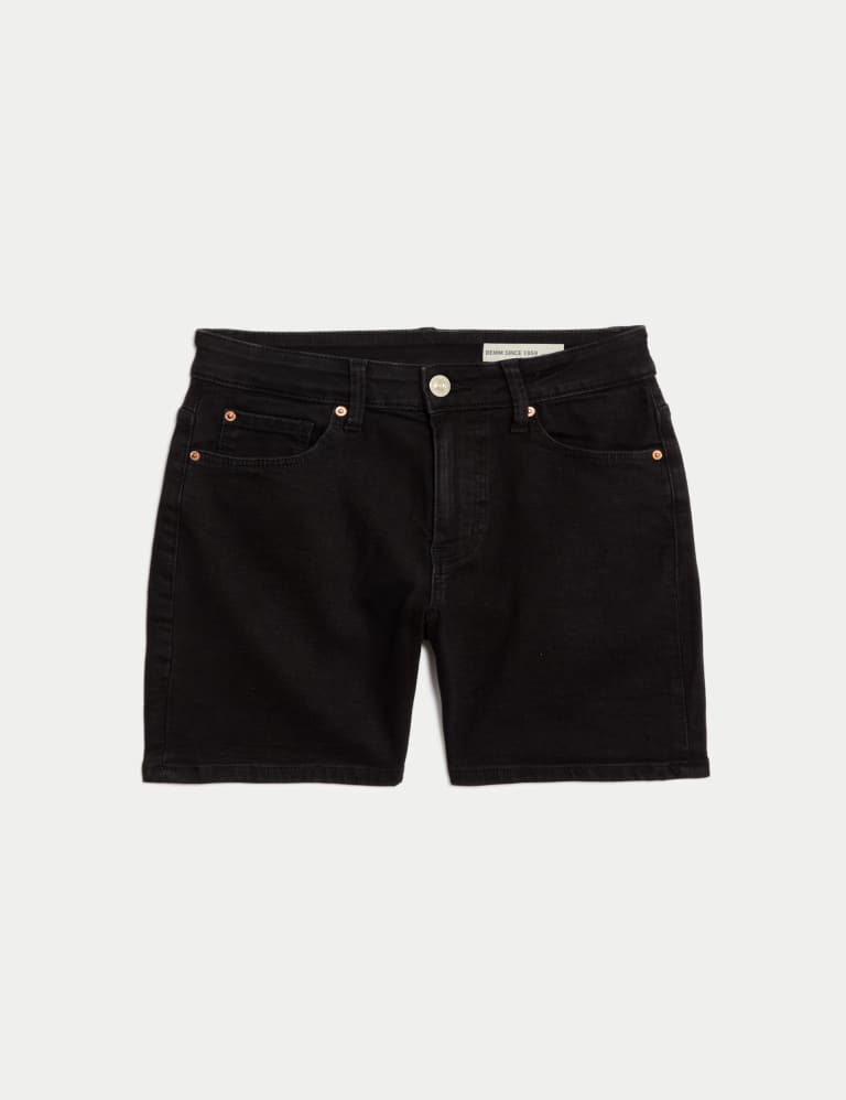 M and s denim shorts cheap