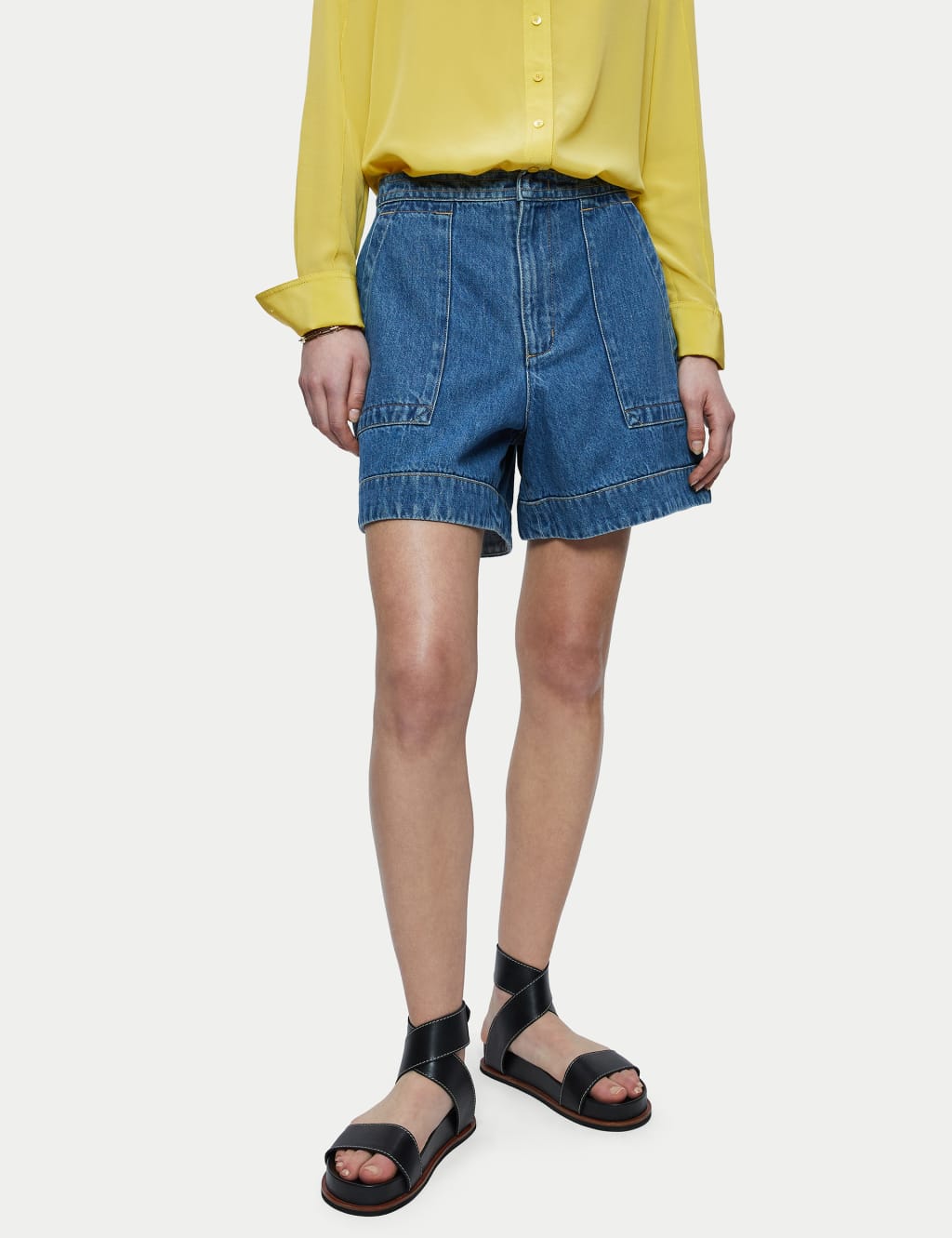 Denim Shorts Jigsaw M&S