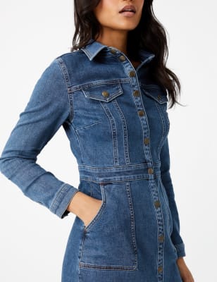 Marks & spencer outlet denim dress