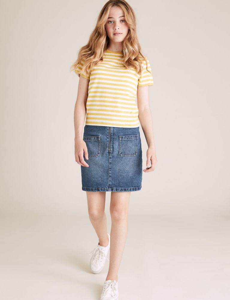 Denim Skirt (6-16 Yrs) 1 of 4